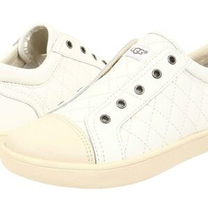 UGG Women's Cream Quilted Sneakers